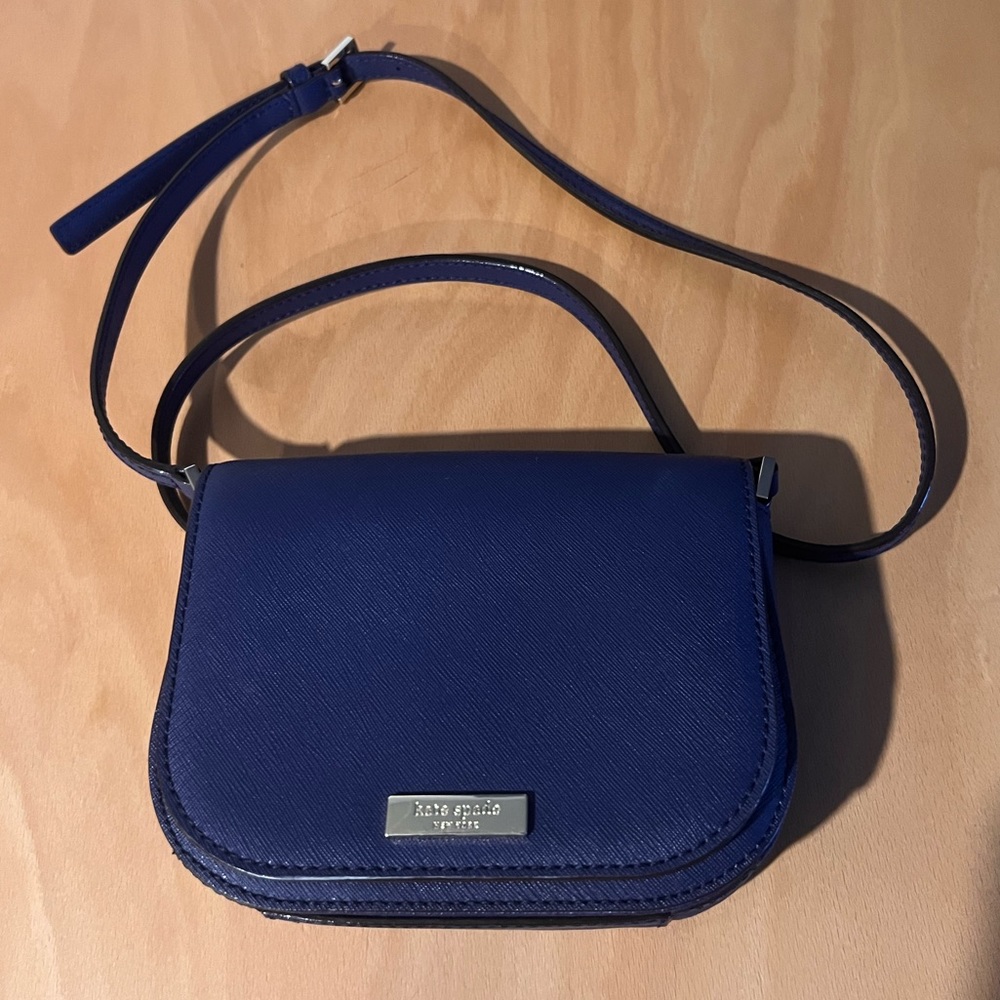 Kate Spade Blue Crossbody Purse